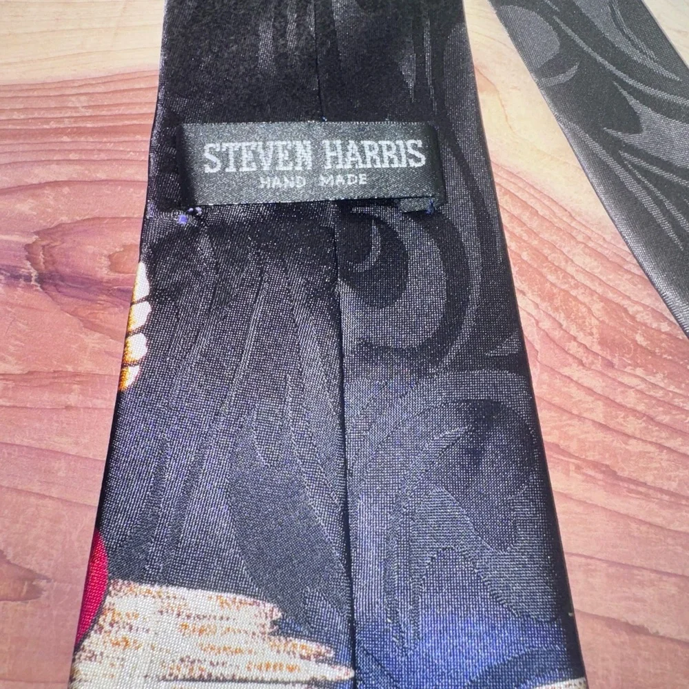 Vintage Steven Harris Thanksgiving Turkey Fall Tie